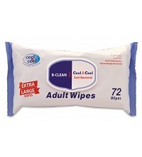 Cool&cool B-clean Adult Baby Wipes 72pcs